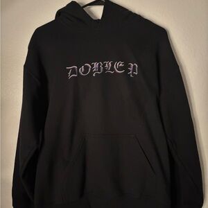 DOBLE P graphic spider hoodie merch - Unisex Size S/M